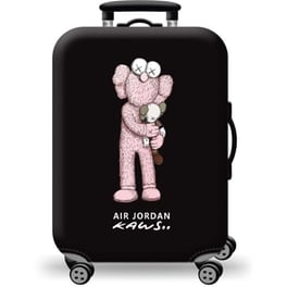 Κάλυμμα Βαλίτσας Amber Large Pink Kaws