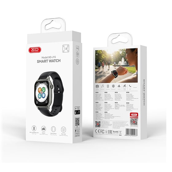Smartwatch XO J15 40mm - Black image 5