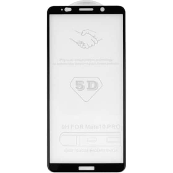 5D Full Glue 9H Glass HUAWEI H/Q - Huawei P30 Lite - Μαύρο image 1