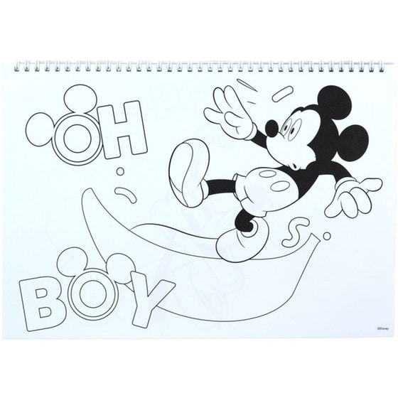 Μπλοκ Ζωγραφικής Gim A4 Mickey Cook and Dine image 1