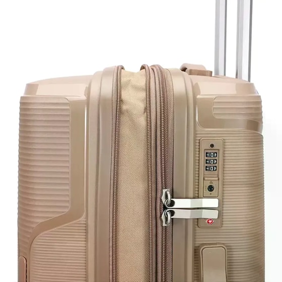 Βαλίτσα&nbsp;Μεσαία&nbsp;Amber&nbsp;Μόκα&nbsp;65cm image 12