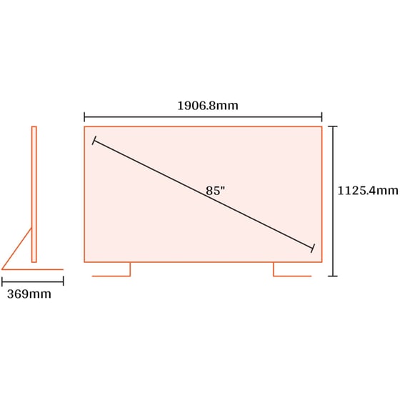 Samsung Neo QLED 85" 8K Smart Τηλεόραση 85QN900F Mini Led AI TV image 1