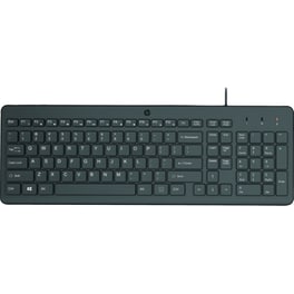 HP 150 Ενσύρματο Πληκτρολόγιο Black (GR)