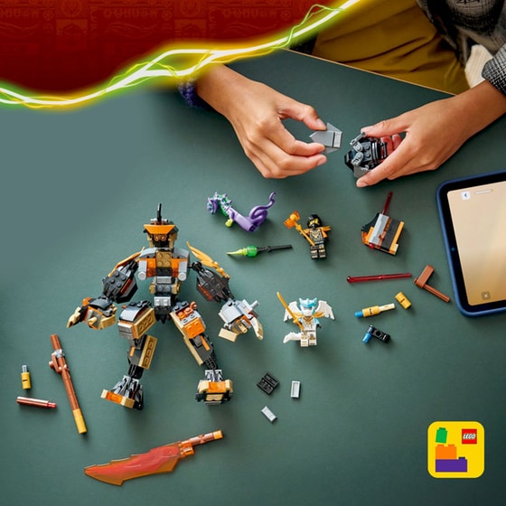 LEGO® NINJAGO® Εξωστολή Αποστολών του Κόουλ & Ζέιν-Δράκος (71854) image 7