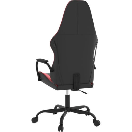 Καρέκλα Gaming VIDAXL 345534 από Τεχνητό Δέρμα - Μαύρη image 2