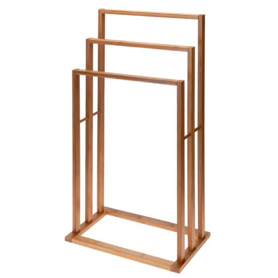 Κρεμάστρα για Πετσέτες Bathroom Solutions από Μπαμπού 40x24.5x82cm - Φυσικό image 0