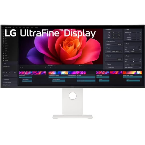 LG UltraFine 40U990A-W Monitor 39.7" 5K IPS Curved 120Hz 5ms image 0
