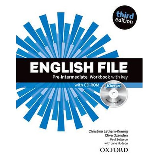 English File third edition- Pre-intermediate- Workbook with key and iChecker (A1-A2) image 0