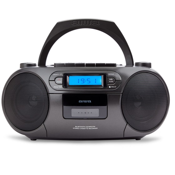 Φορητό Radio/CD Aiwa BBTC-550BK - Μαύρο image 0
