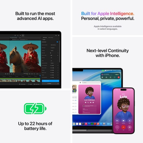 Apple MacBook Pro 14" M5 Pro Chip QHD+ (Apple M5 Pro 18 Cores/24GB/2TB SSD/20 Cores GPU/macOS) Space Black image 7