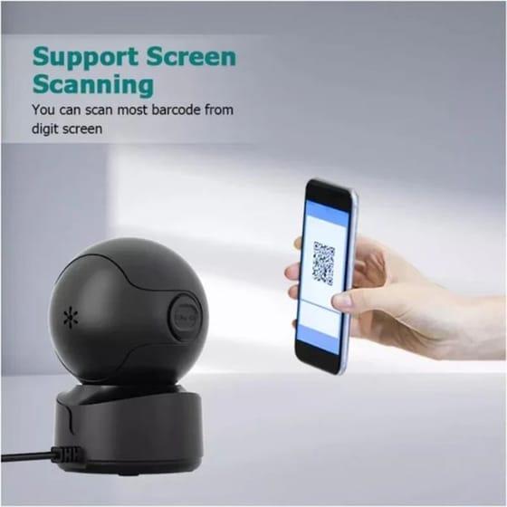 NETUM Scanner Επιτραπέζιο Hands-Free Omnidirectional Ανάγνωση 2D και QR Barcodes image 2