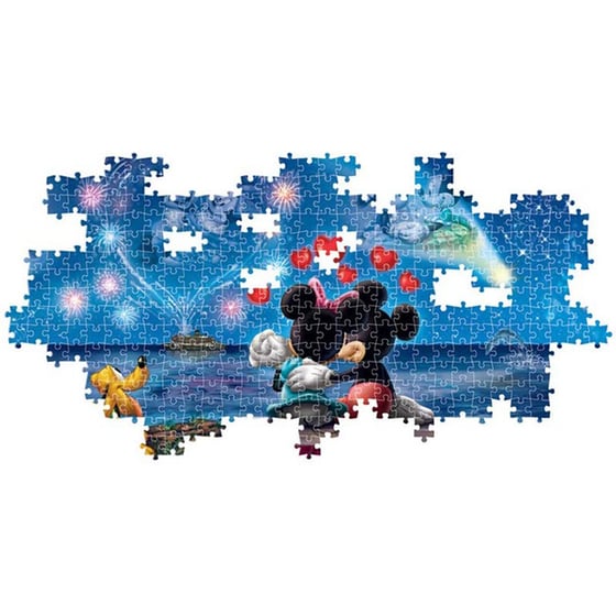 Παζλ Clementoni Panorama High Quality Collection Disney Mickey & Minnie (1000 Κομμάτια) image 2