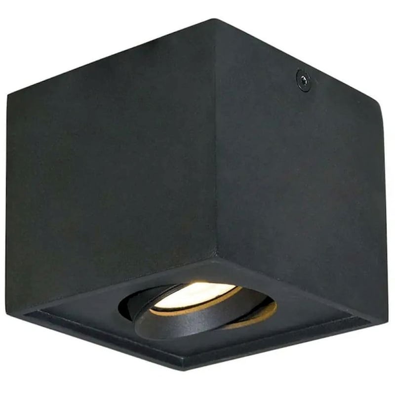 VIOKEF Σποτ Μονόφωτο Viokef Arion 4260901 από Αλουμίνιο - Μαύρο