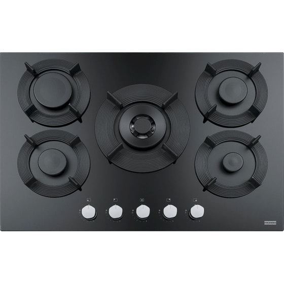 FRANKE FHMF 755 4G DC C BK Maris Gas on Glass 75 cm Μαύρο Εστία Αερίου Αυτόνομη image 0