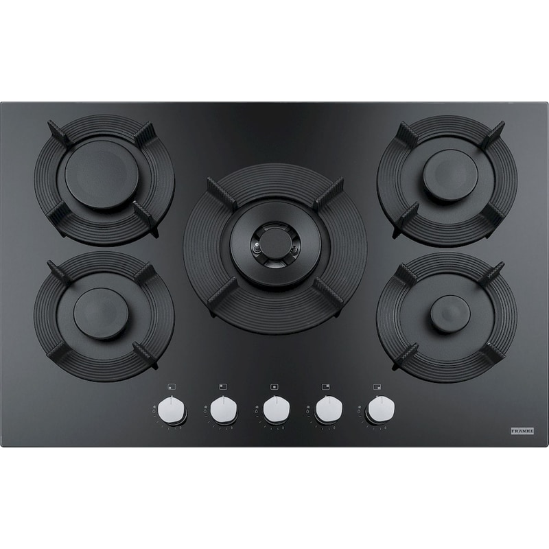 FRANKE FRANKE FHMF 755 4G DC C BK Maris Gas on Glass 75 cm Μαύρο Εστία Αερίου Αυτόνομη