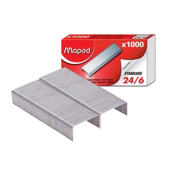 Σύρματα Συρραπτικού Ανταλλακτικά Maped 24/6 1000 Τεμάχια image 1
