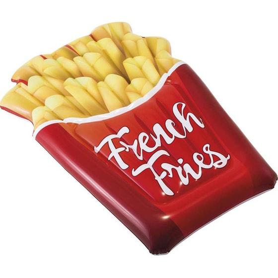 Στρώμα Θαλάσσης Intex French Fries 175 cm - Κίτρινο/Κόκκινο image 1