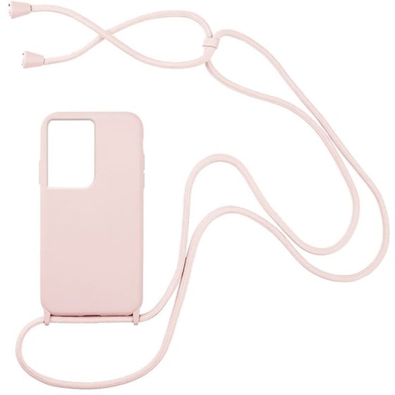 Θήκη Samsung Galaxy S21 Ultra - Sonique Carryhang Με Κορδόνι - Ροζ image 0
