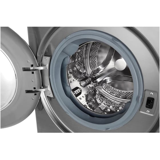 LG F4WV708S2TE με Direct Drive Μοτέρ 8 kg 1.400 Στροφές Inox Πλυντήριο Ρούχων image 5