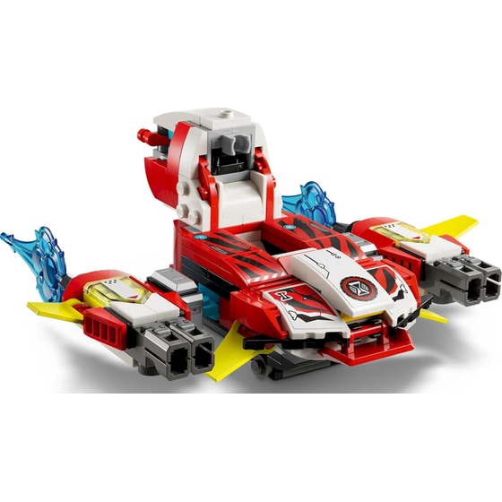 LEGO® Cooper's Tiger Mech & Zero's Hot Rod Car (71497) image 7