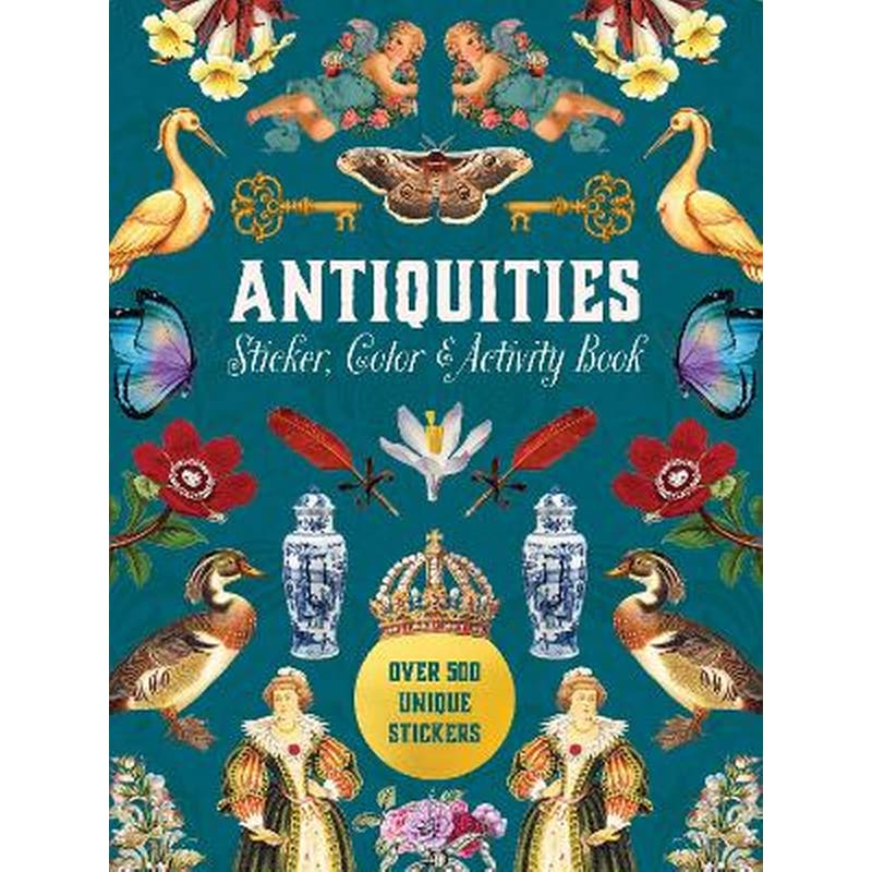Antiquities Sticker, Color Activity Book