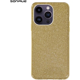 Θήκη Apple iPhone 13 Pro Max - Sonique Shiny Clear - Χρυσό