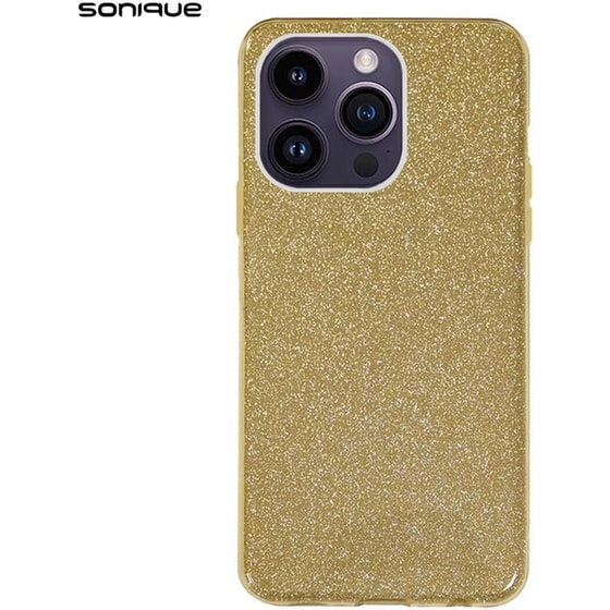 Θήκη Apple iPhone 13 Pro Max - Sonique Shiny Clear - Χρυσό image 0