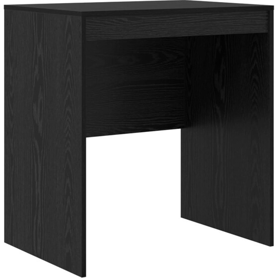 Γραφείο VidaXL 115,5x50x127 cm - Μαύρη Οξιά (2 τεμ.) image 3