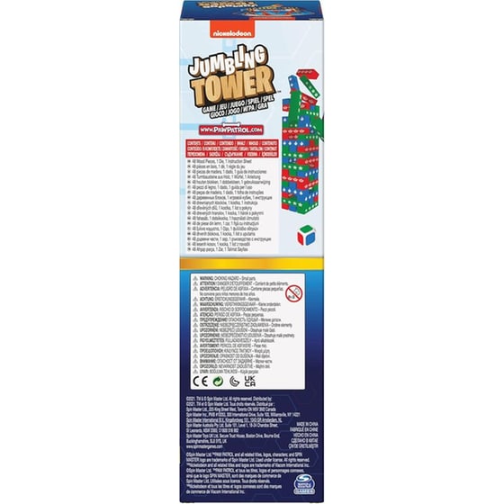 Φιγούρα Δράσης Spin Master Paw Patrol: Jumblin Τower Board Game image 4