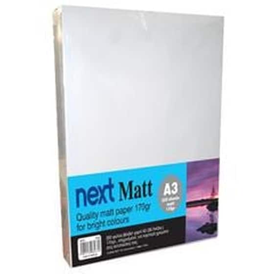 Next Premium Matt Χαρτί Εκτύπωσης A3 170gr 250 φύλλα image 0