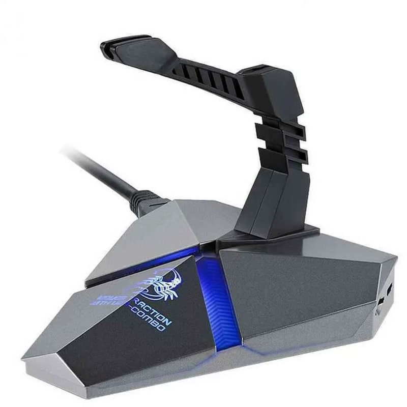 Eureka Ergonomic Gaming USB Hub με RGB φωτισμό, συμβατό με USB (USB3-310)