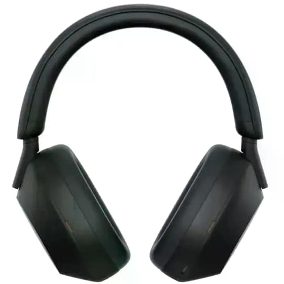 Sony WH-1000XM5 Premium Noise Cancelling Wireless Over Ear Headphones - Black image 2