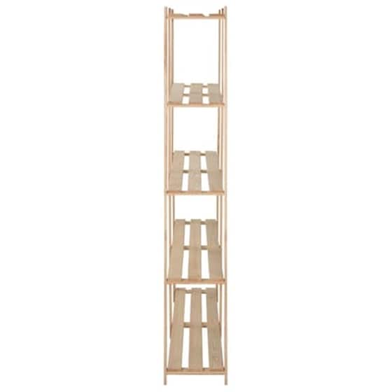 Vidaxl Ραφιέρα 5 Επιπέδων 170 X 28,5 X 170 Εκ. Από Μασίφ Ξύλο Πεύκου image 3