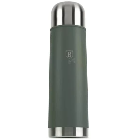 Μπουκάλι Θερμός Berlinger Haus Ανοξείδωτο Matt Green 750ml image 2