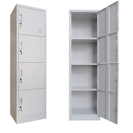 Φοριαμός Vesta Μεταλλικός 50x45x180 cm - Γκρι
