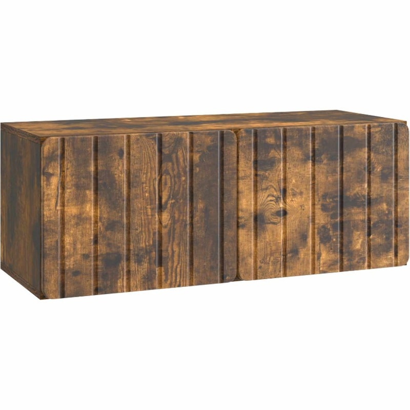 Επιτοίχιο Έπιπλο Τηλεόρασης VidaXL 78.5x31x30 cm - Καφέ Δρυς