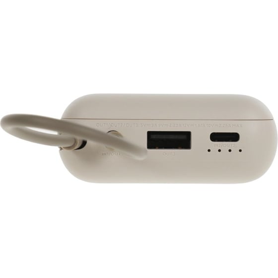 Powerbank Xiaomi με Ενσωματωμένο Καλώδιο 10.000mAh 22.5W - Tan image 4