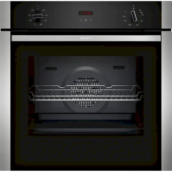 NEFF B1ACC2AN3 71 Lt Inox Εντοιχιζόμενος Φούρνος Άνω Πάγκου image 0