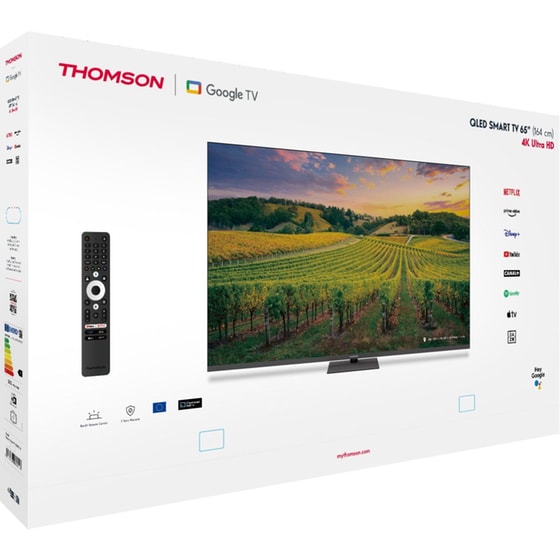 Thomson QLED 65" 4K Google TV Τηλεόραση 65QG5C14 image 5