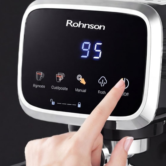 ROHNSON R-98049 20bar Μηχανή Espresso image 3