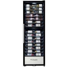 LA SOMMELIERE PRO160DZN για 152 Μπουκάλια Μαύρο Συντηρητής Κρασιών