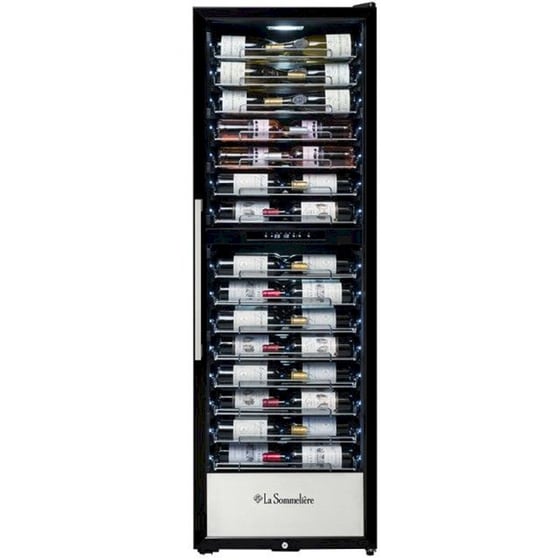 LA SOMMELIERE PRO160DZN για 152 Μπουκάλια Μαύρο Συντηρητής Κρασιών image 0