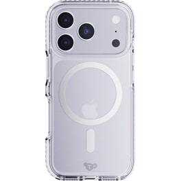 Θήκη Apple iPhone 17 Pro - Tech21 EvoCrystal με MagSafe - Clear/Metalic Silver