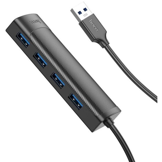 USB Hub Hoco HB41 USB 3.0 με 4 θύρες - Μαύρο image 1
