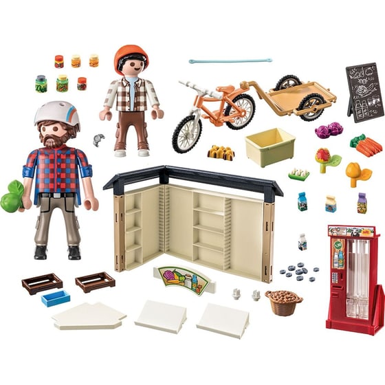 PLAYMOBIL® Country Κατάστημα βιολογικών προϊόντων (71250) image 1