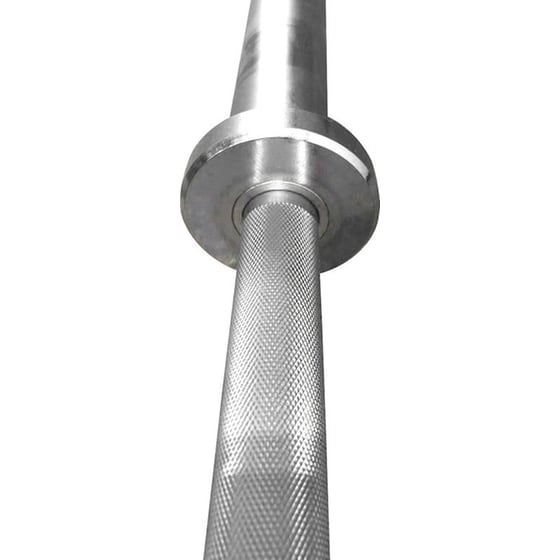 Ίσια Μπάρα Amila 84730 Ολυμπιακού Τύπου 50mmx183cm 7kg από Αλουμίνιο με Οξειδωμένες Λαβές χωρίς Κολάρα image 1
