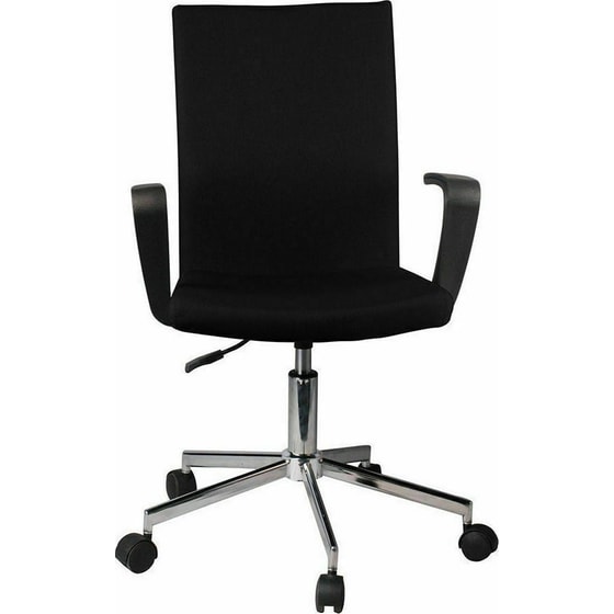 Καρέκλα Γραφείου Liberta Bingo από Ύφασμα - Μαύρη image 1