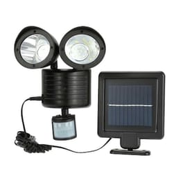 Διπλός Ηλιακός Led Προβολέας 3.7 V Με Ανιχνευτή Κίνησης Και Φωτοβολταϊκό Συλλέκτη Hoppline Hop100069