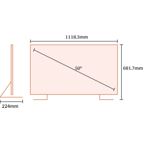 Samsung QLED 50" 4K Smart Τηλεόραση 50Q60D image 1