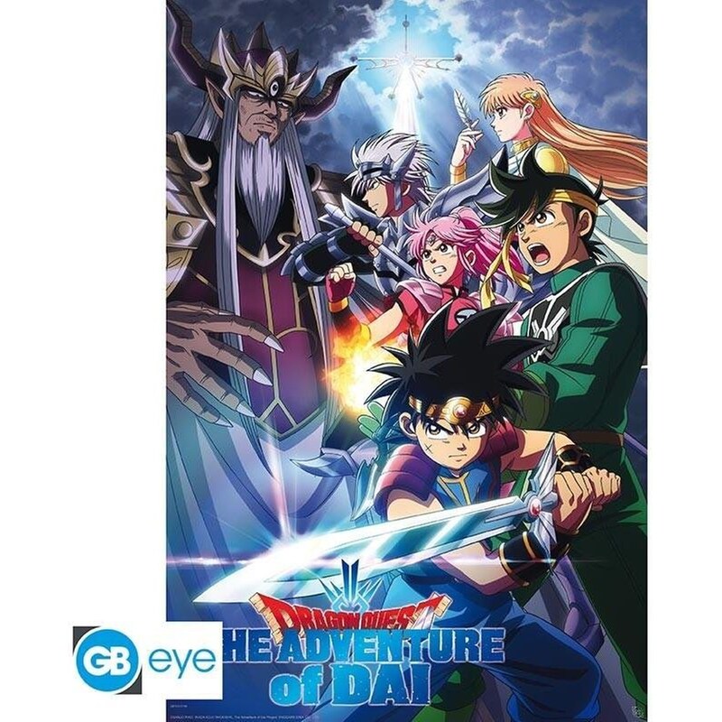 GBEYE Αφίσα Dragon Quest Dai - Dai Vs Dark King Κάθετη 61x92 cm